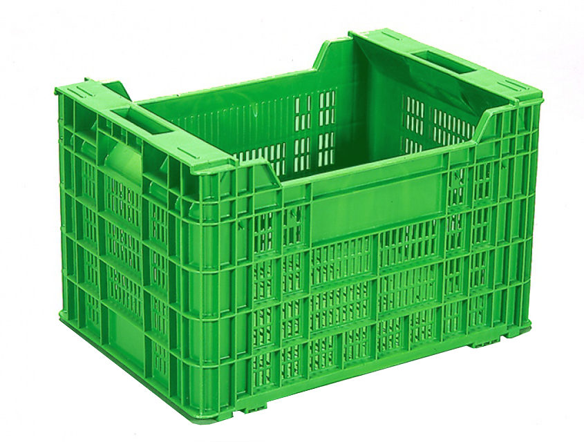 Embalogik-bac-plastique-alimentaire-casier-caisse-agricole-fruit-legume-industrie-bon-prix-location-recyclage-empilable-gerbable-noir-vert-bleu-legere-lourde-ajoure